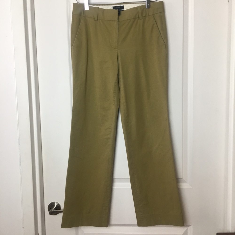 J. Crew | Petite café trouser in cotton